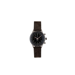 BUUR+ Multiscale Black with Grey Italian suede strap